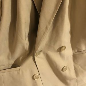 Eloquii tan/khaki blazer sz 18